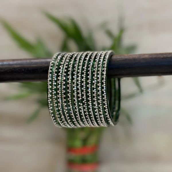 Nayantara Green Bangles