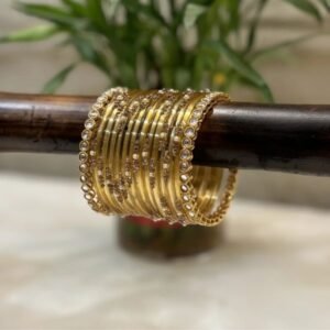 Saraswati Golden Radiance Bangles